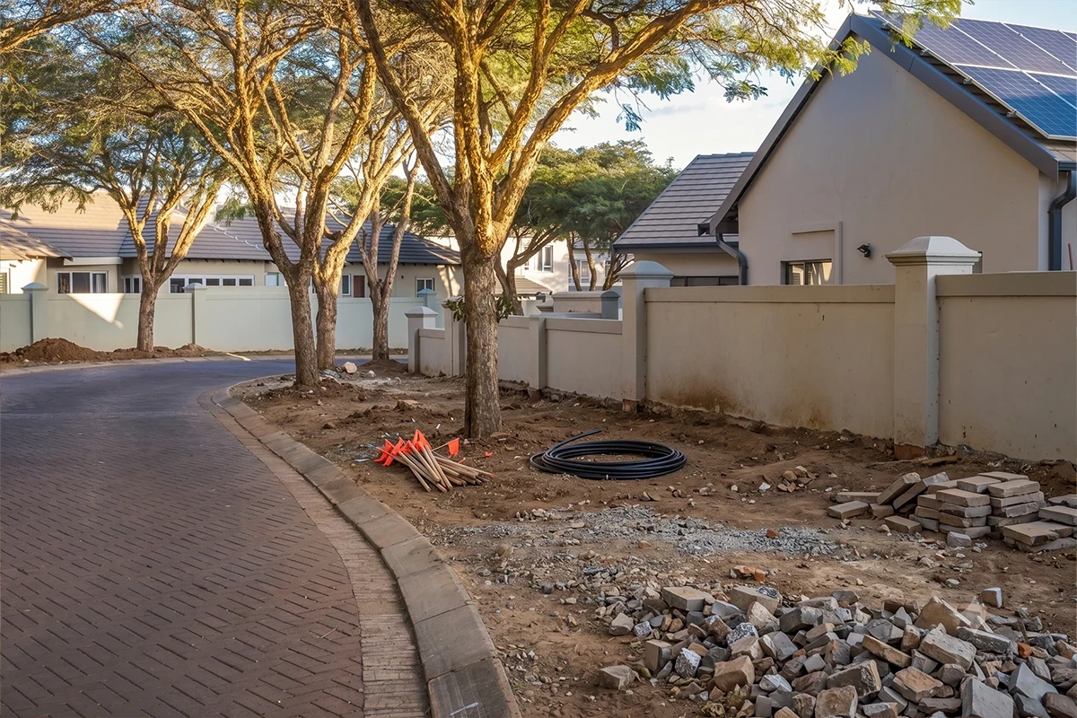 Residential Estate Landscaping – Rivonia Property