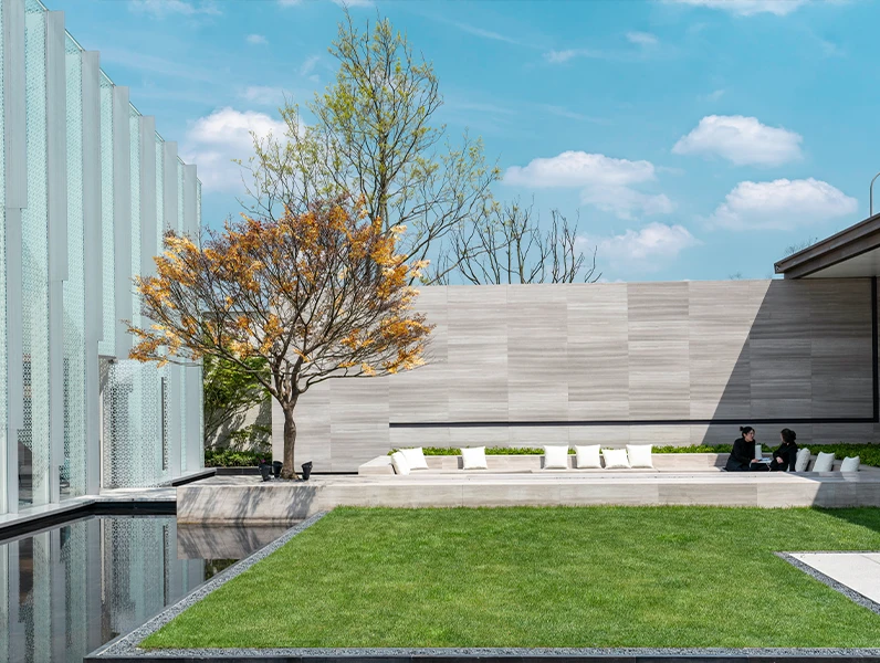 Estate landscaping and garden design for a luxury residential estate