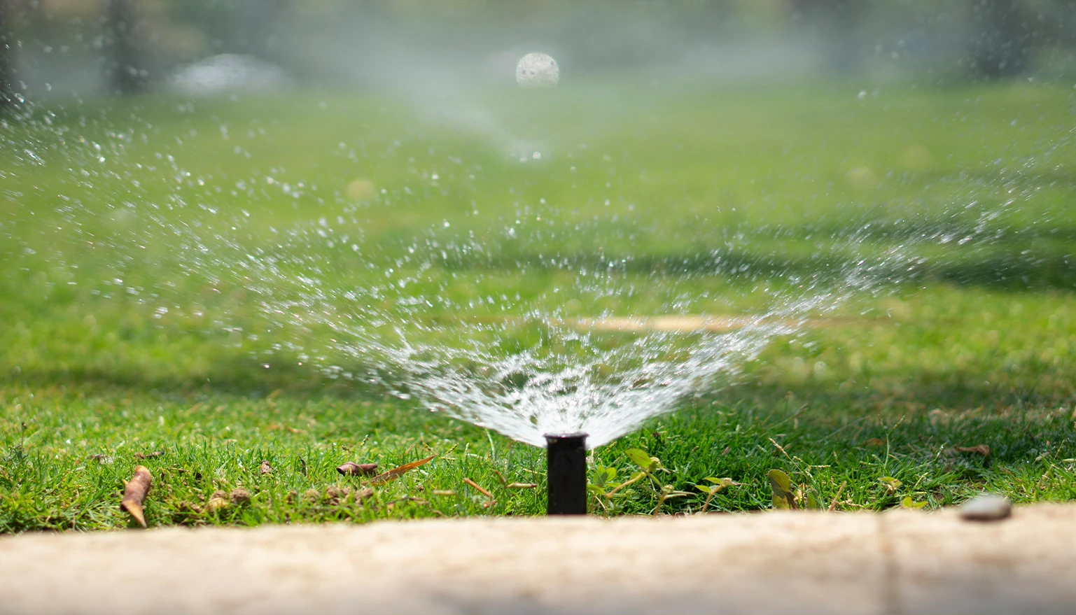 Irrigation system maintenance by Lushline Garden Landscaping and Irrigation for efficient garden watering.